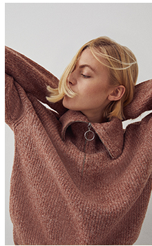 Half Zip Knit Jumper