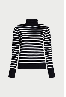 roll neck knit jumper