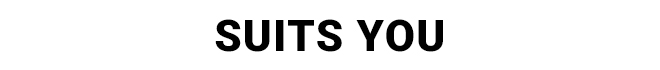 Suits You - Shop Now
