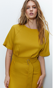 raglan sleeve soft shift dress