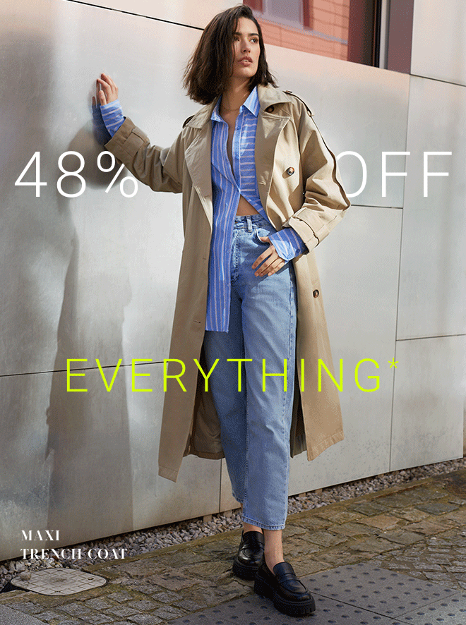 48% OFF EVERYTHING - Shop Now >>