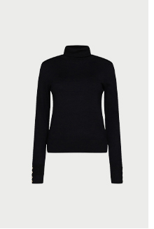 roll neck knit jumper