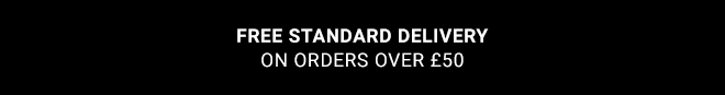 Free Standard On Orders Over £50
