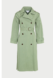 maxi trench coat