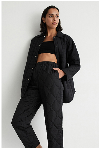 quilted jogger