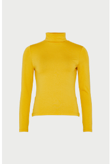 roll neck long sleeve top