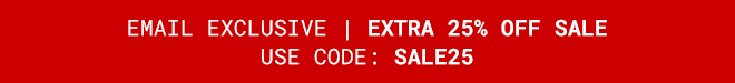 Extra 25% Off Sale | Shop Now >>