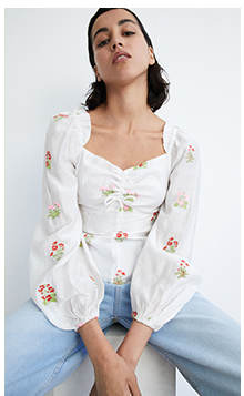 embroidery blouse