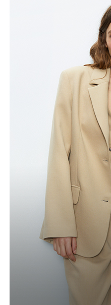 tailored single breasted blazer