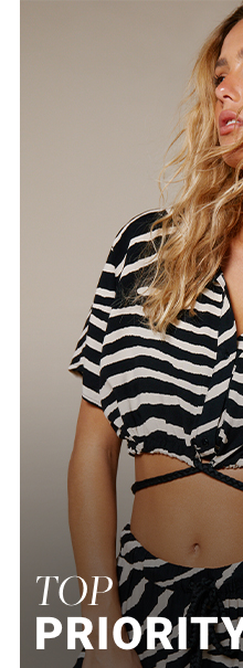 rayon zebra rope waist floss shirt