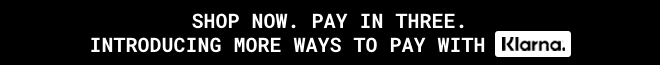 Shop Now. Pay later in 3 with Klarna*