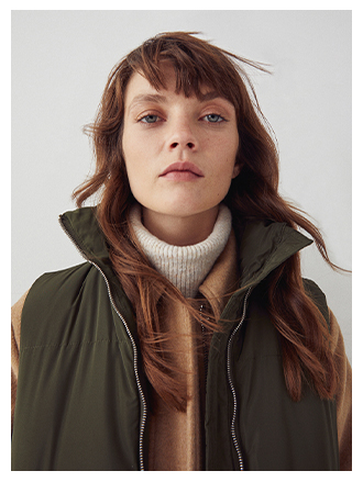 Short Essential Padded Vest