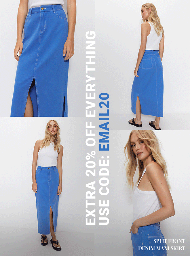 Extra 20% Off Everything - shop now