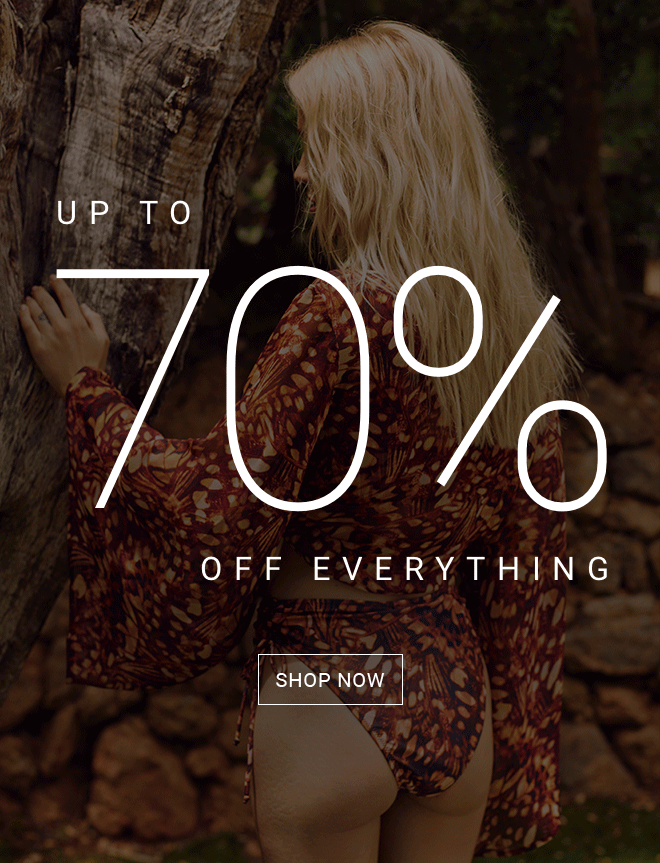 Up To 70% Off Everything - shop now
