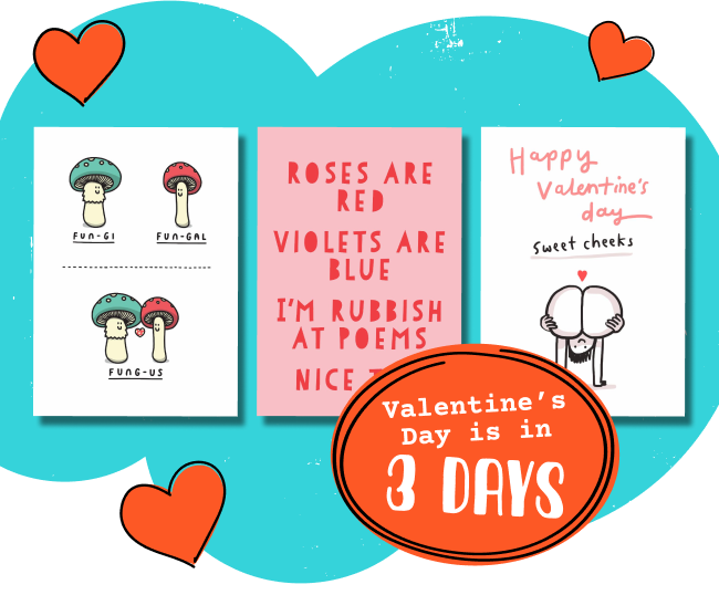 thortful valentine's day card