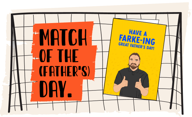 Father' Day Football Cards