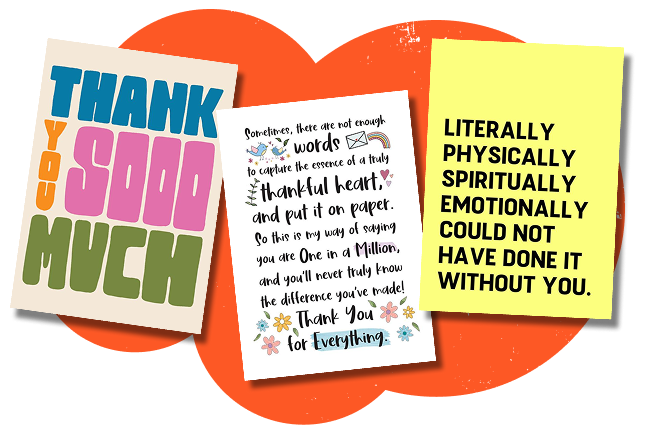Thank you cards