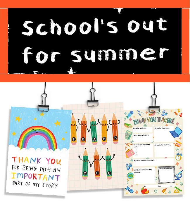 School's out for summer