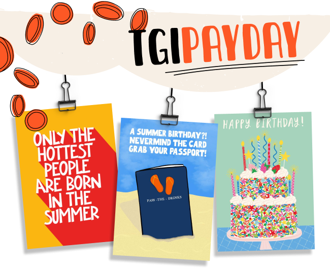Thank god it's payday