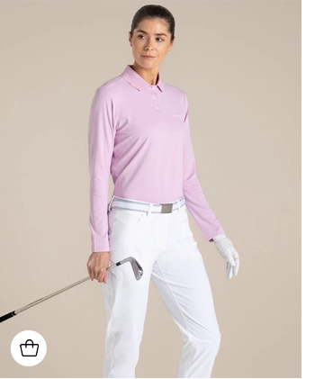 NosiLife Thornbury Golf Long Sleeved Polo Top