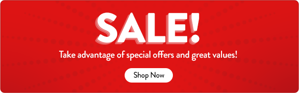 SHOW NOW SALE! Take advantage of special offers and great values!