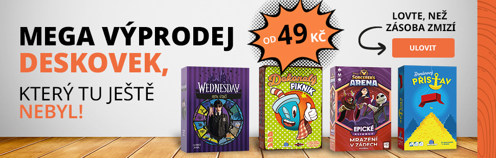 Mega výprodej deskovek