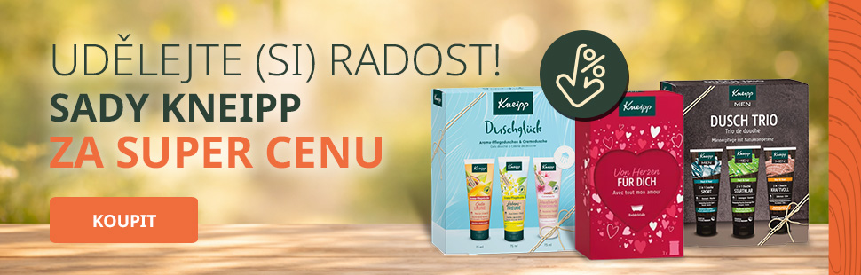 Vybrané sady Kneipp za super cenu