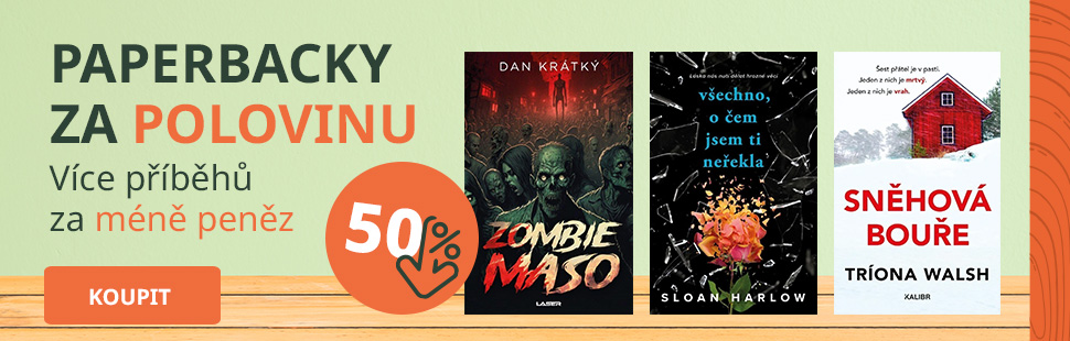 Paperbacky za polovinu