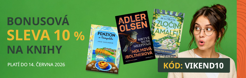 Bonusová sleva na knihy s kódem: VIKEND10