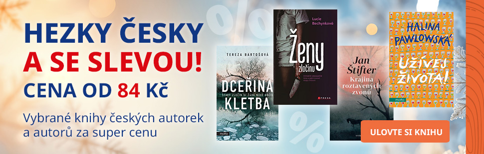 Knihy Českých autorů a autorek od 84 Kč