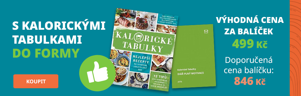 Kalorické tabulky - Balíček za 499 Kč