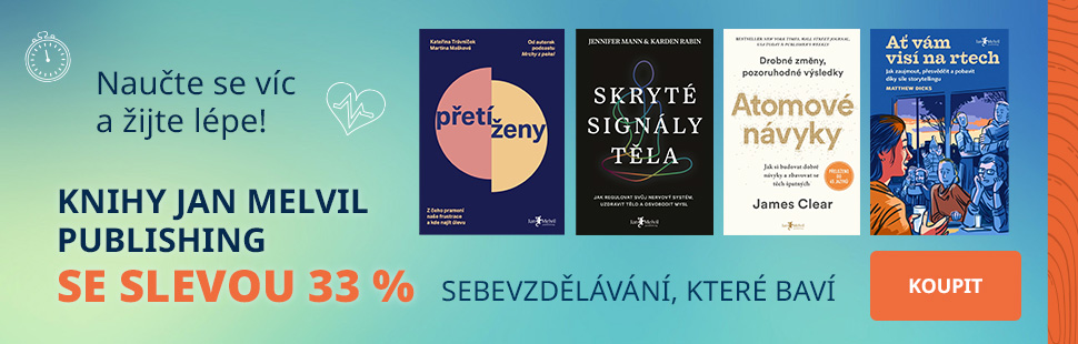 Knihy Jan Melvil Publishing se slevou 33 %