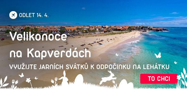 Velikonoce na Kapverdách - Využijte jarních svátků k odpočinku na lehátku