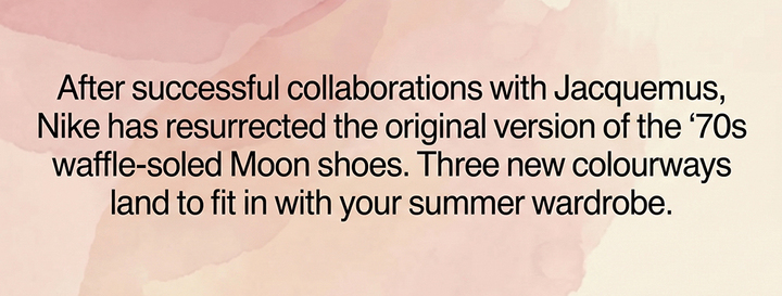 NIKE MOON SHOE COPY