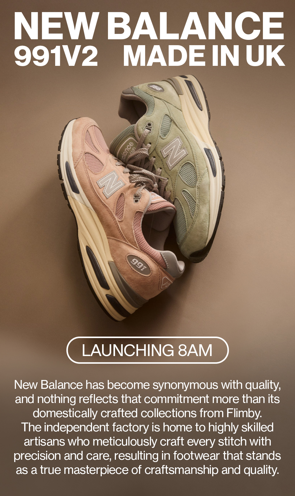 New Balance made in UK 