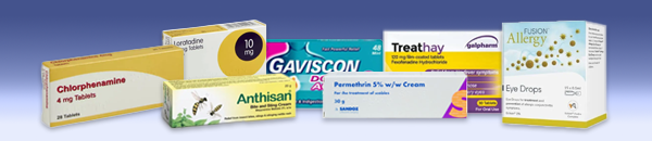 Selection of seasonal products