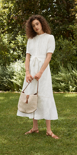 Amani Cotton Embroidery Dress