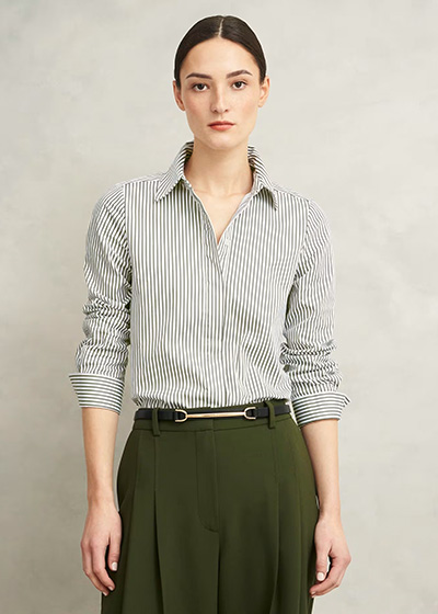 Andra Cotton Blend Shirt