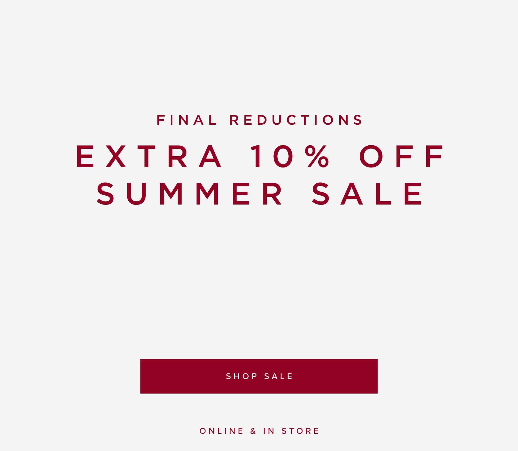 SHOP SALE