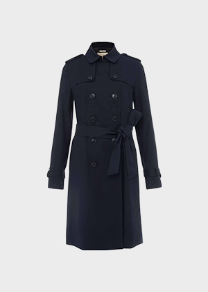 Saskia Shower Resistant Trench Coat