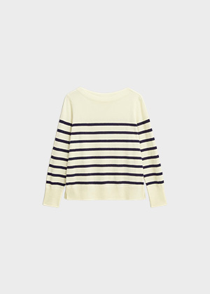 Larina Cashmere Stripe Jumper