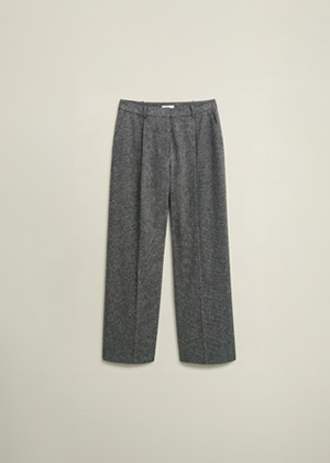 Emelie Wide Trouser With Wool