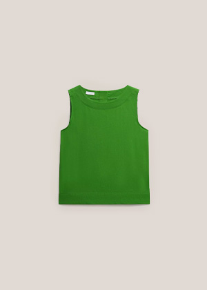 Fern Cotton Jersey Button Back Top