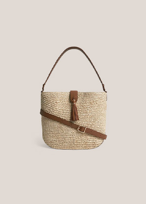 Brooke Raffia Bag
