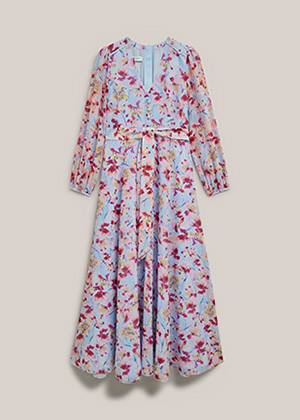 Thea Tie Belted Dress