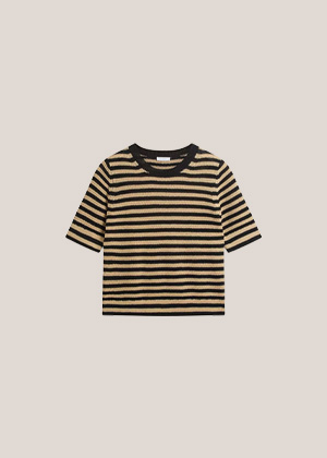 Clemmie Stripe Knitted T-shirt