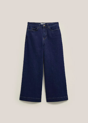 Brinley Crop Wide Leg Jeans