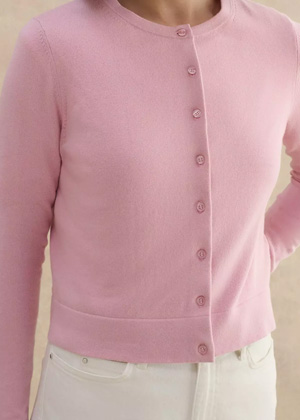 Michelle Cotton Blend Cardigan