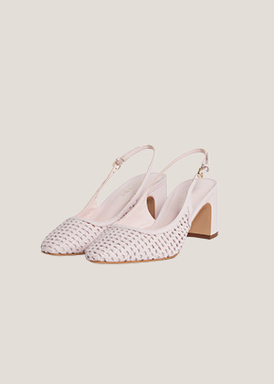 Lily Woven Slingbacks