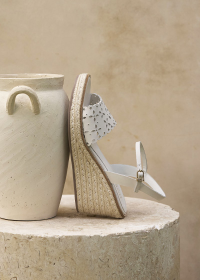 Sairey Leather Espadrilles